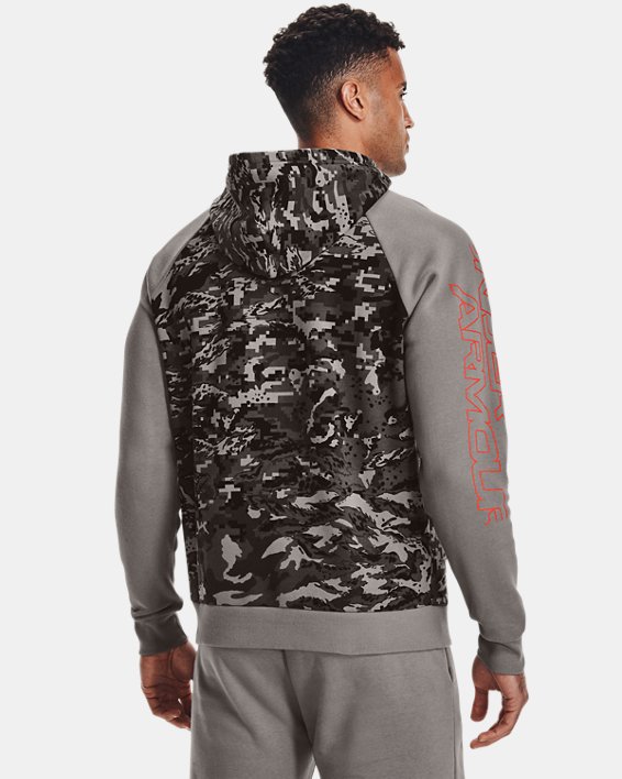 Men's UA Rival Fleece Camo Script Hoodie | Under Armour